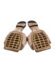 Bottega Veneta Intrecciato Weave Leather Slides