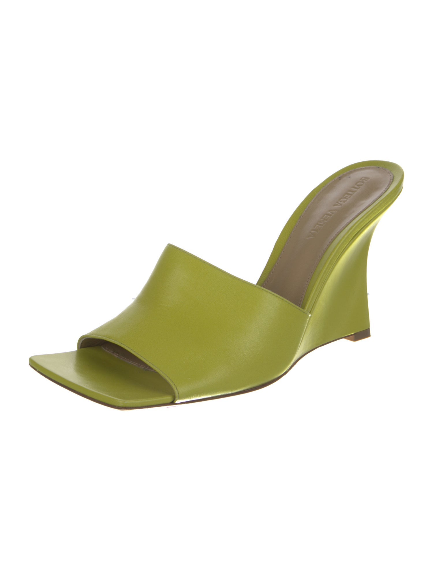 Bottega Veneta Leather Slides