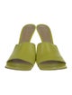 Bottega Veneta Leather Slides
