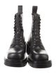 Bottega Veneta Leather Combat Boots