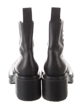 Bottega Veneta Leather Combat Boots
