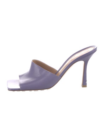 Bottega Veneta Leather Slides