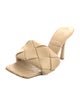 Bottega Veneta Intrecciato Weave Leather Slides