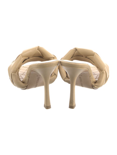 Bottega Veneta Intrecciato Weave Leather Slides