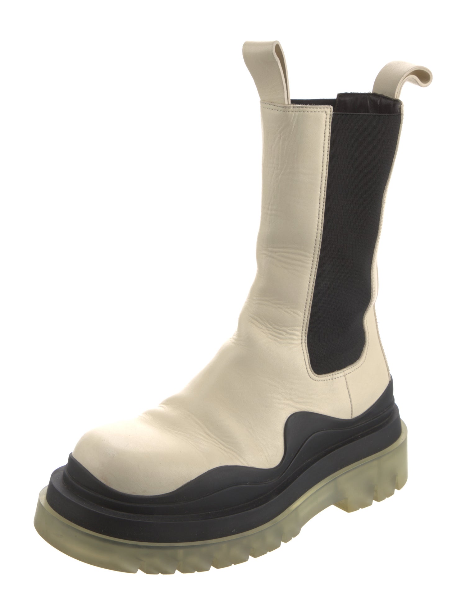 Bottega Veneta Leather Chelsea Boots