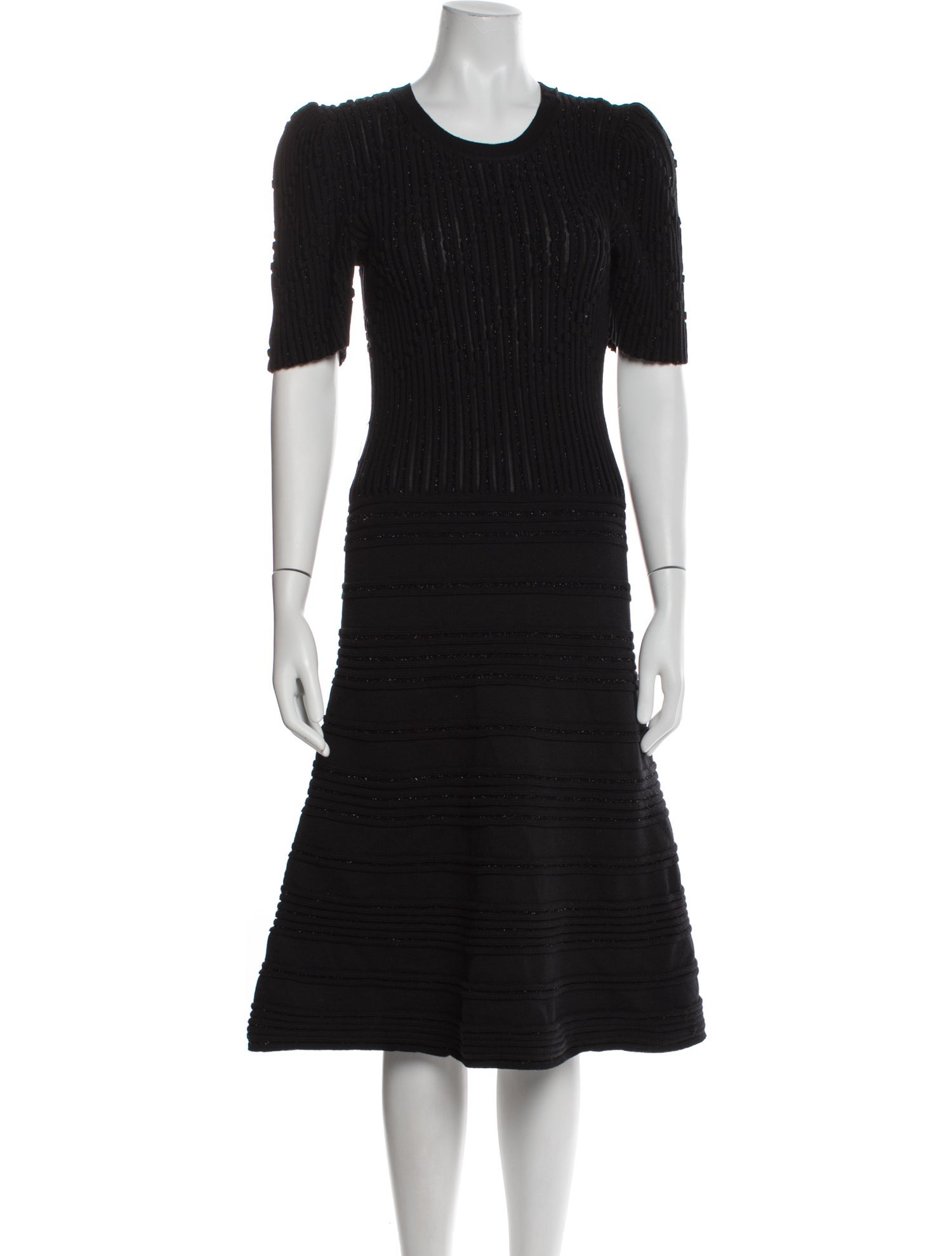 Bottega Veneta Wool Midi Length Dress