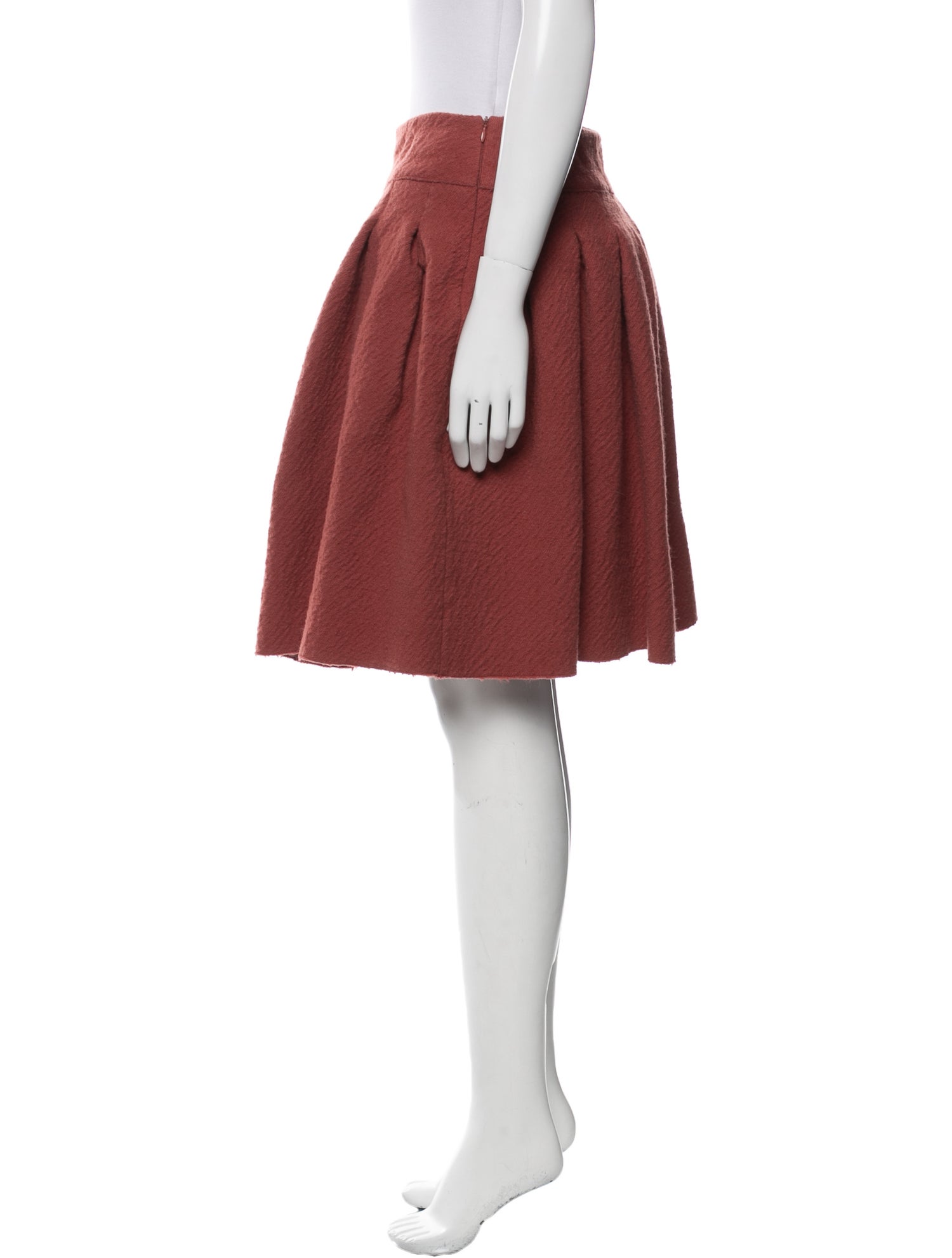 Bottega Veneta Virgin Wool Knee-Length Skirt