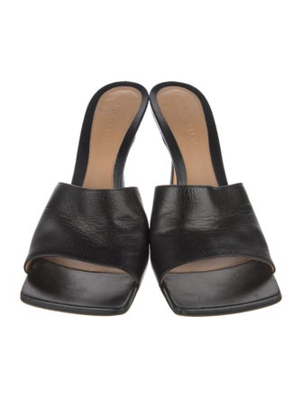 Bottega Veneta Leather Slides