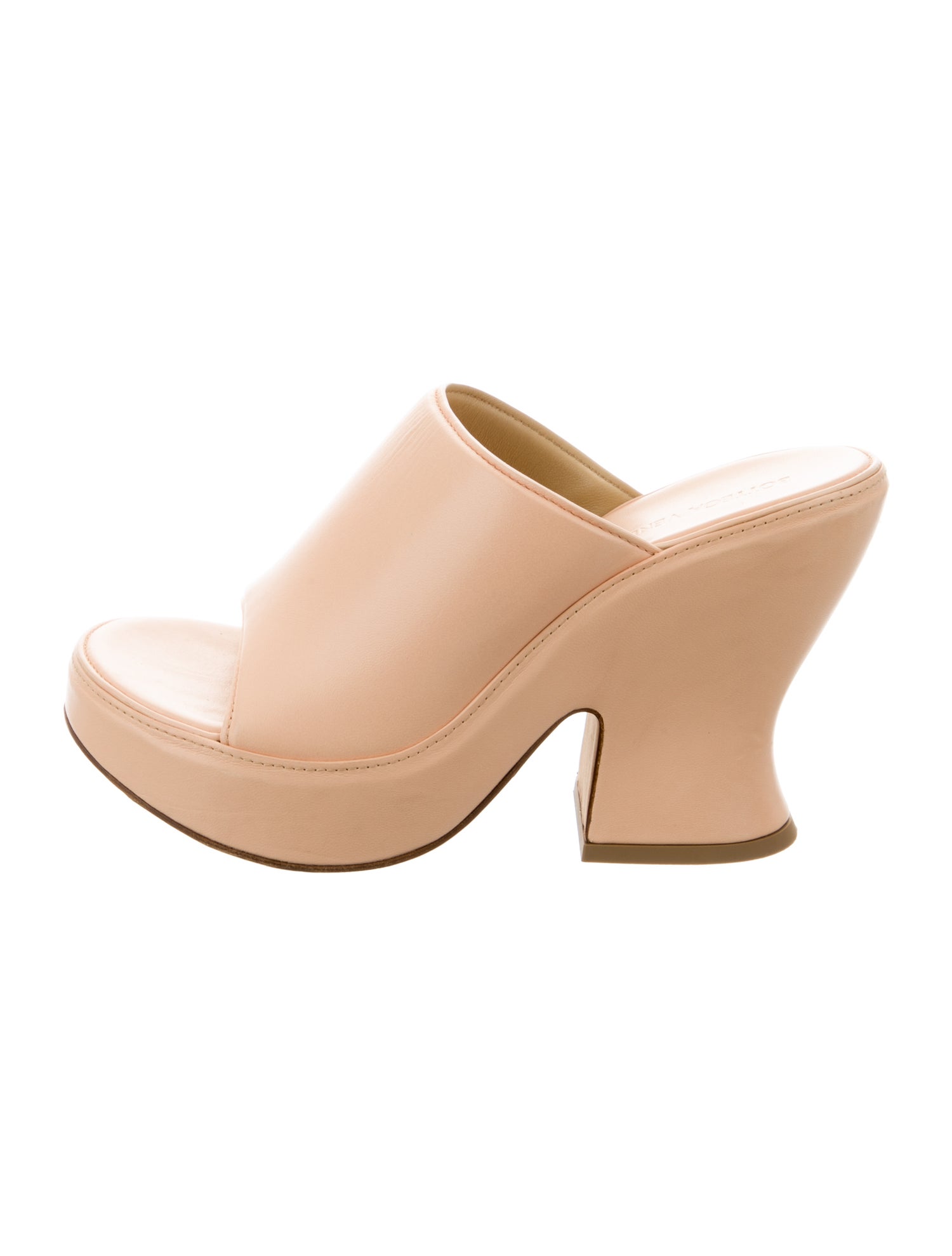 Bottega Veneta Leather Slides