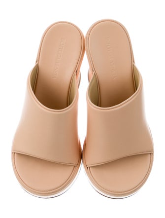 Bottega Veneta Leather Slides