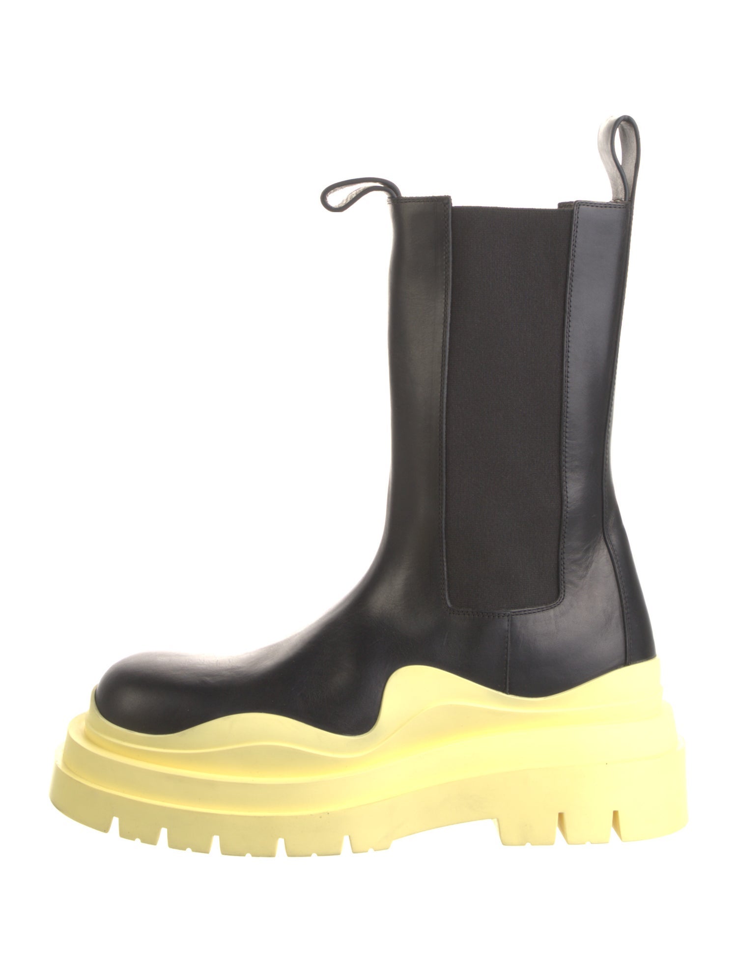 Bottega Veneta Leather Rain Boots