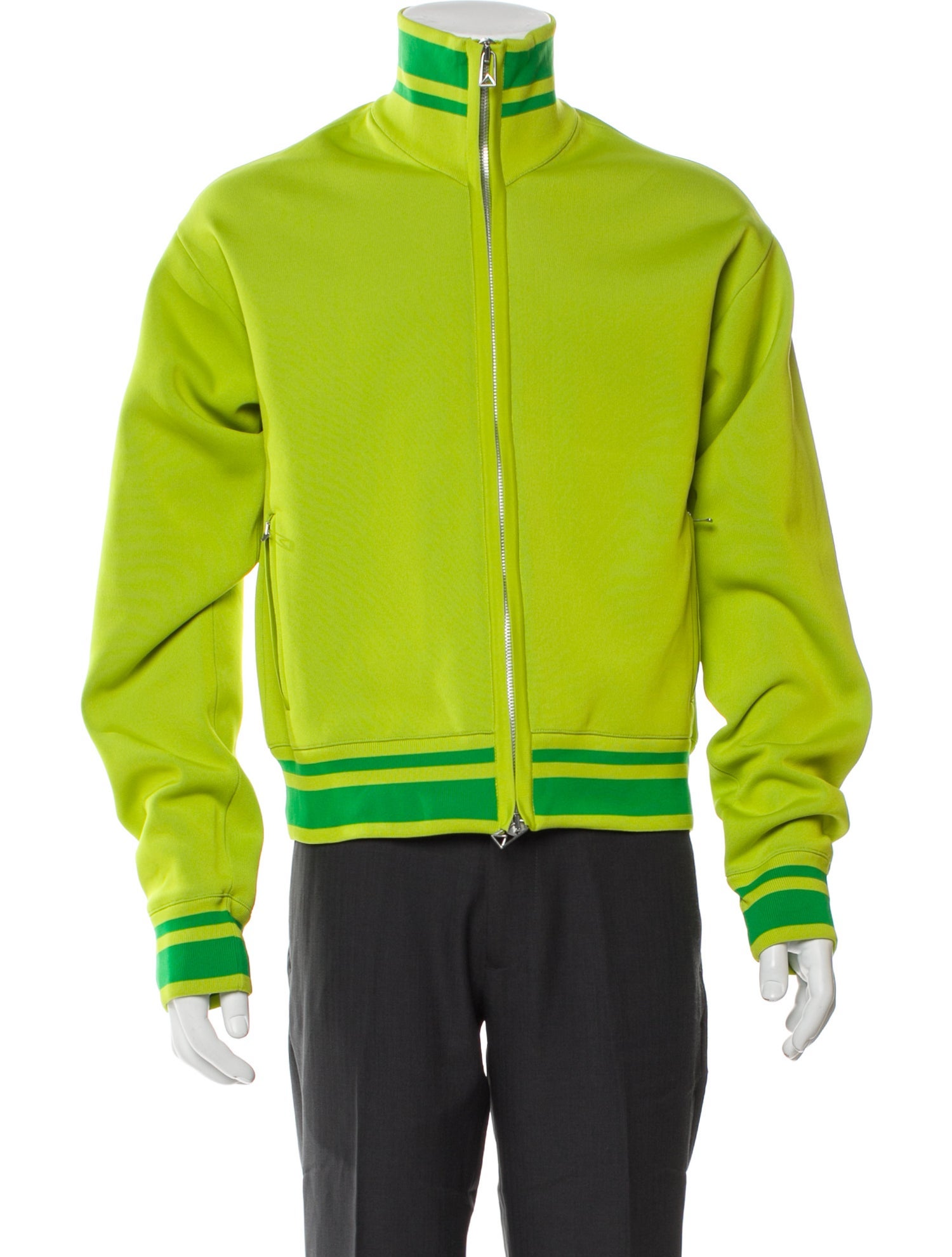 Bottega Veneta Striped Windbreaker