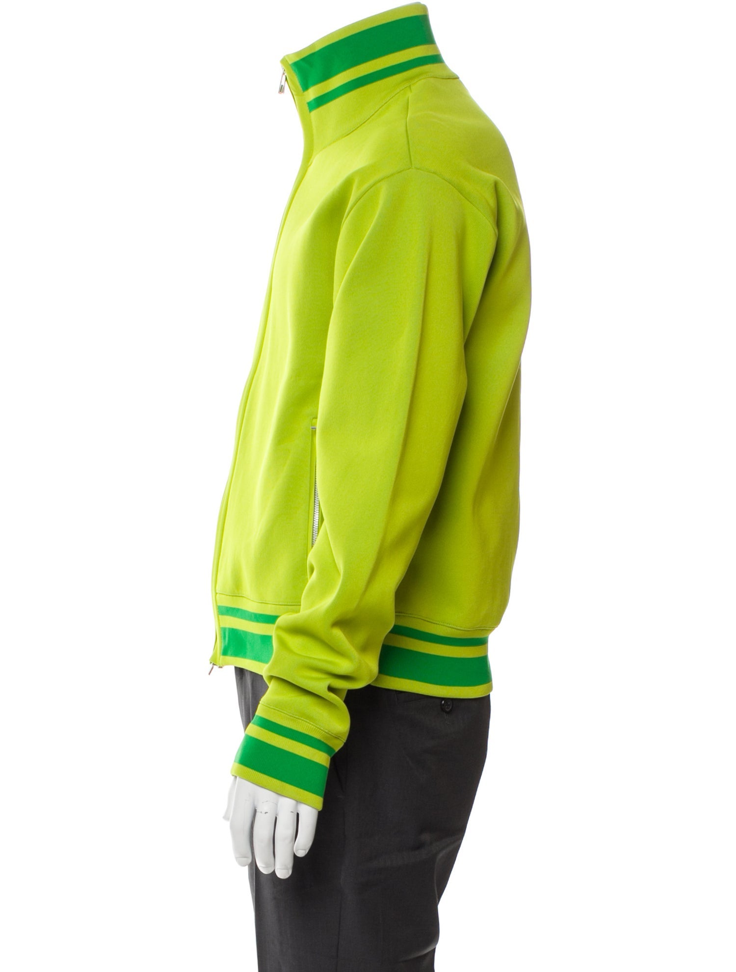 Bottega Veneta Striped Windbreaker