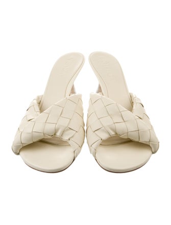 Bottega Veneta Leather Slides
