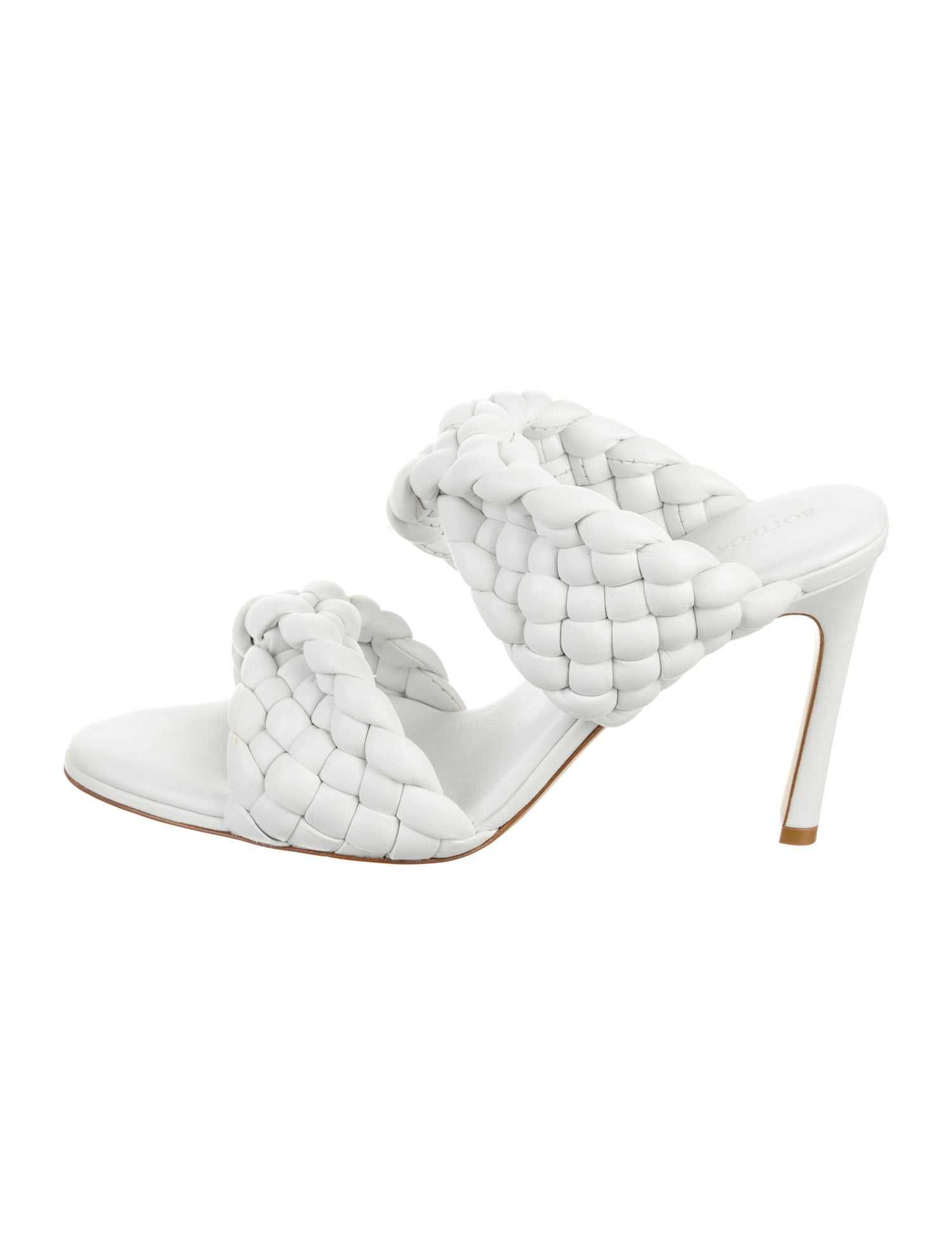 Bottega Veneta BV Curve Intrecciato Weave Slides