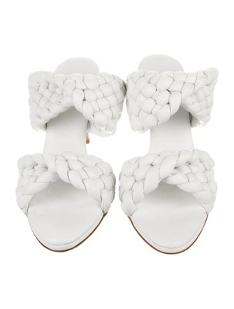 Bottega Veneta BV Curve Intrecciato Weave Slides