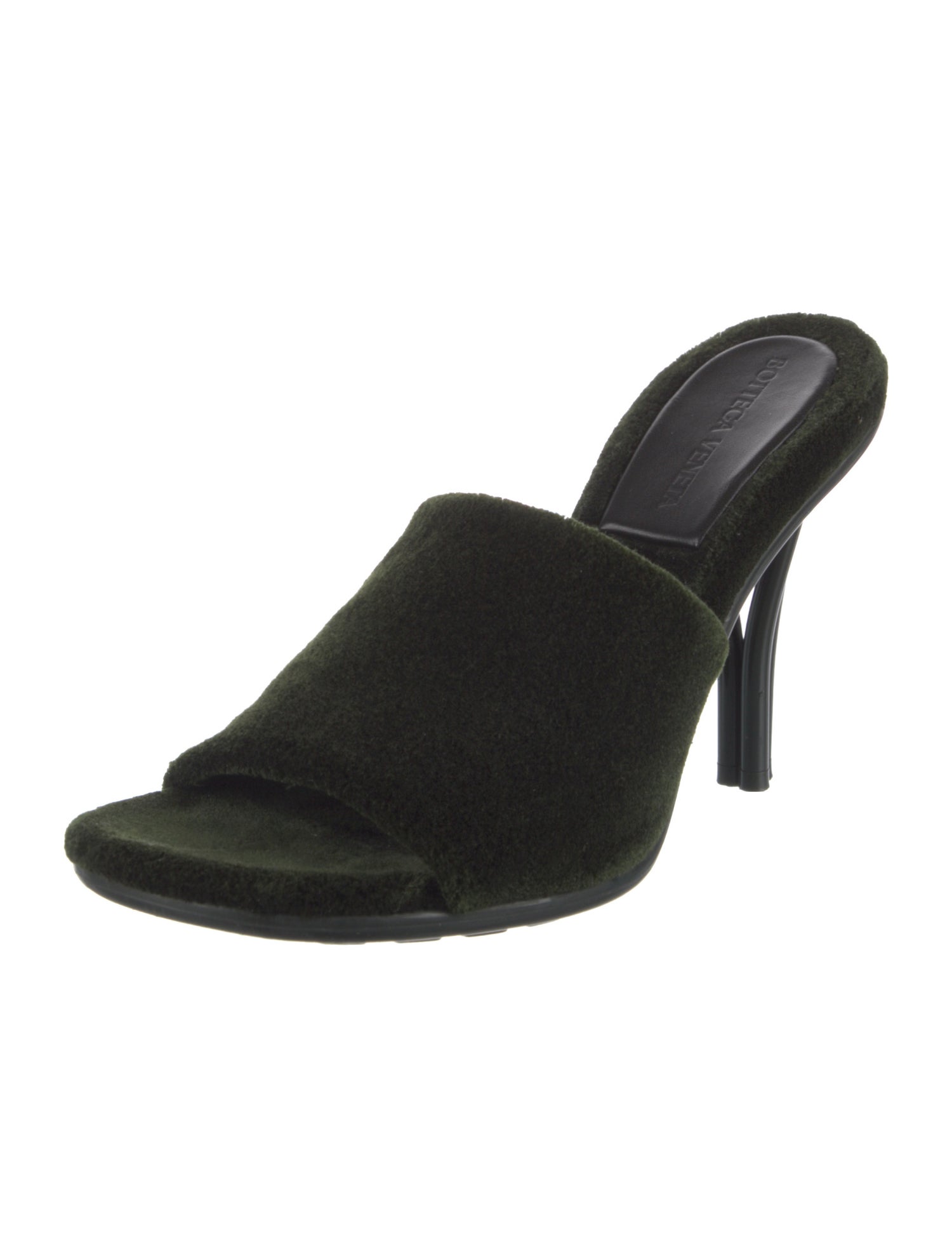 Bottega Veneta Velvet Slides