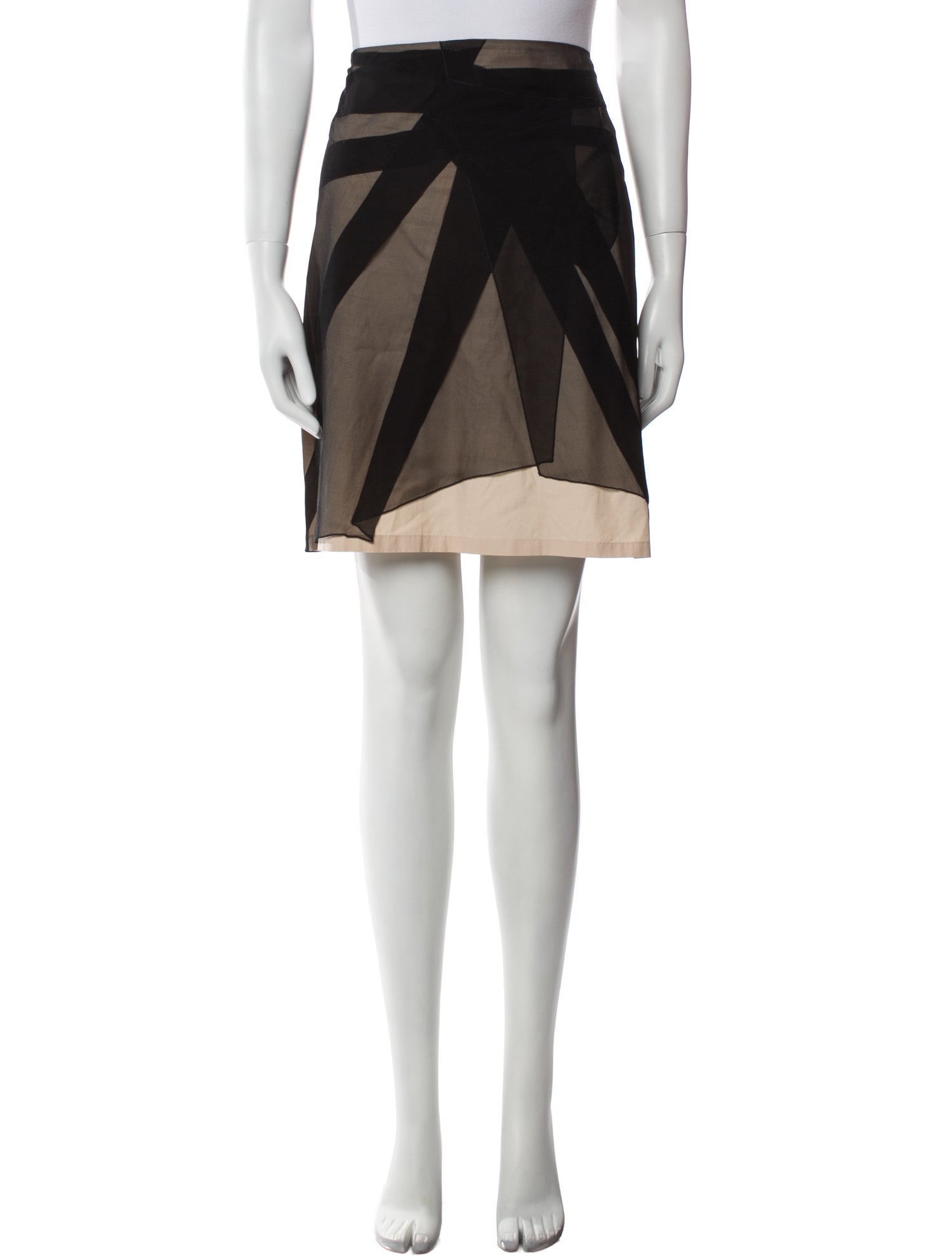 Bottega Veneta Silk Knee-Length Skirt