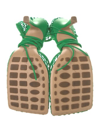 Bottega Veneta Mesh Slingback Pumps