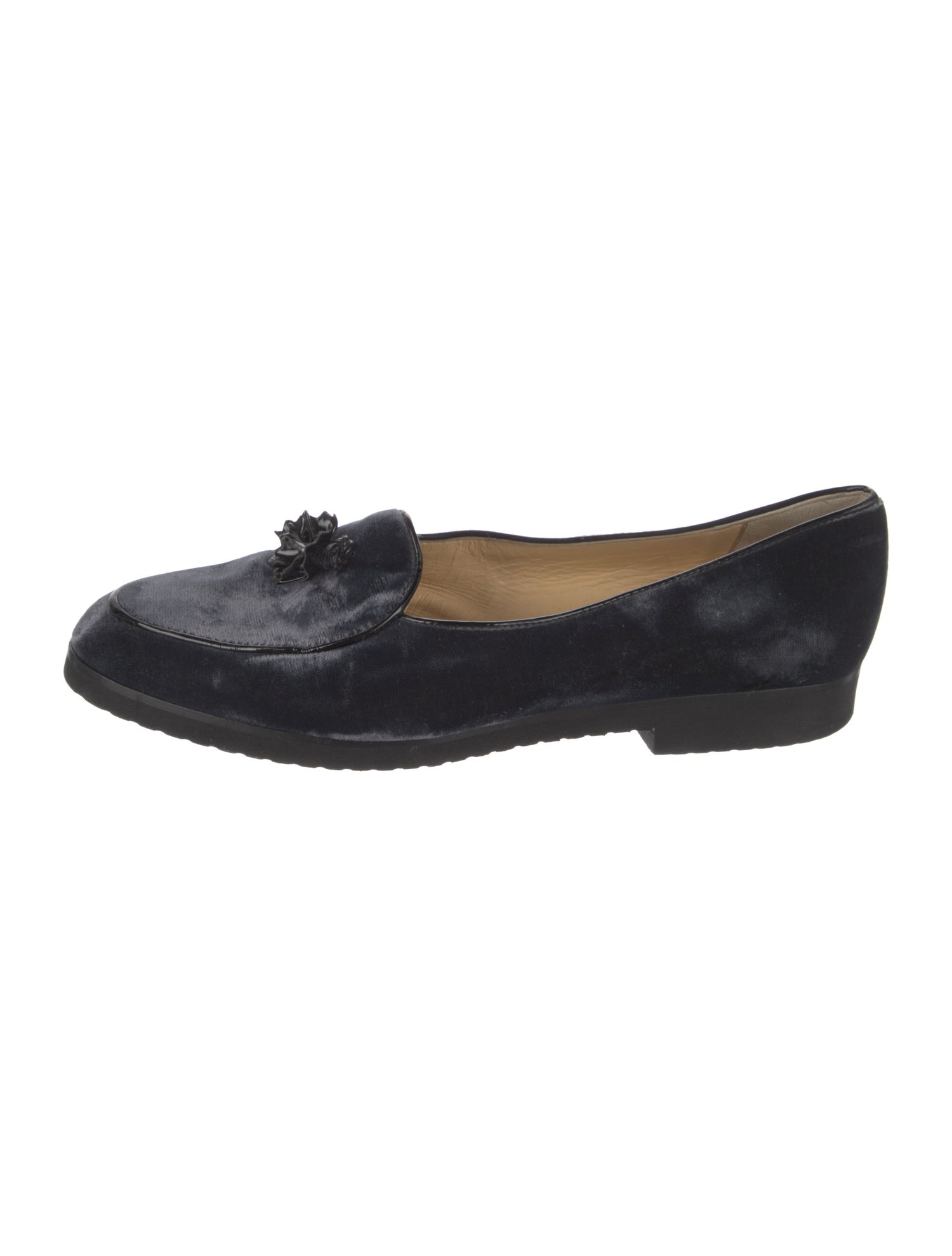 Bottega Veneta Vintage Velvet Loafers
