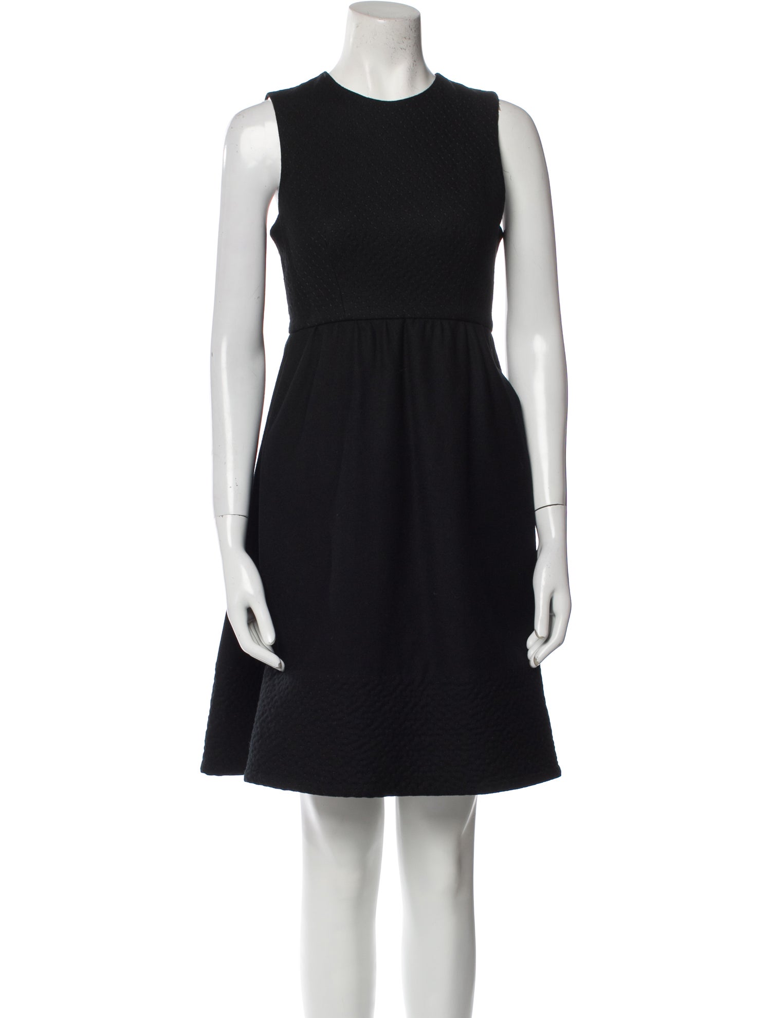 Bottega Veneta Virgin Wool Mini Dress