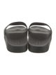 Bottega Veneta Quilted Pattern Rubber Slides