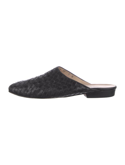 Bottega Veneta Intrecciato Weave Leather Mules
