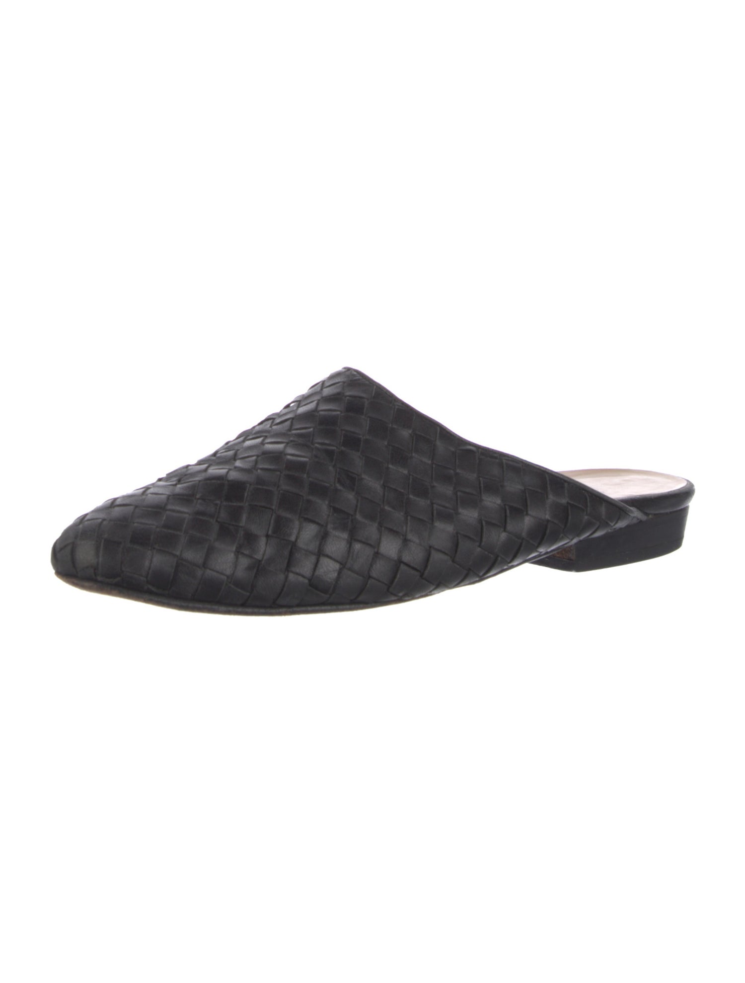 Bottega Veneta Intrecciato Weave Leather Mules