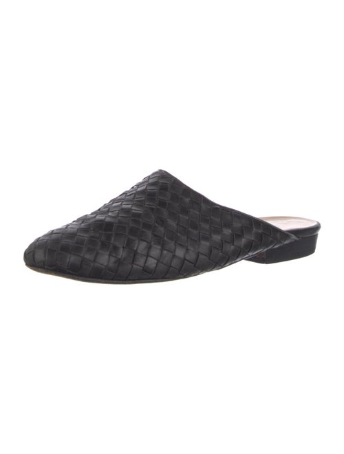 Bottega Veneta Intrecciato Weave Leather Mules