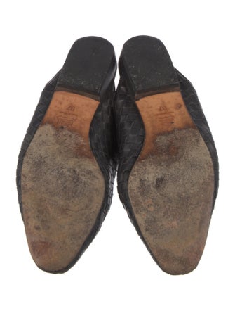 Bottega Veneta Intrecciato Weave Leather Mules