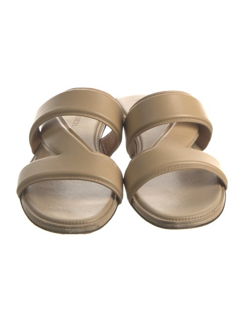Bottega Veneta Leather Slides