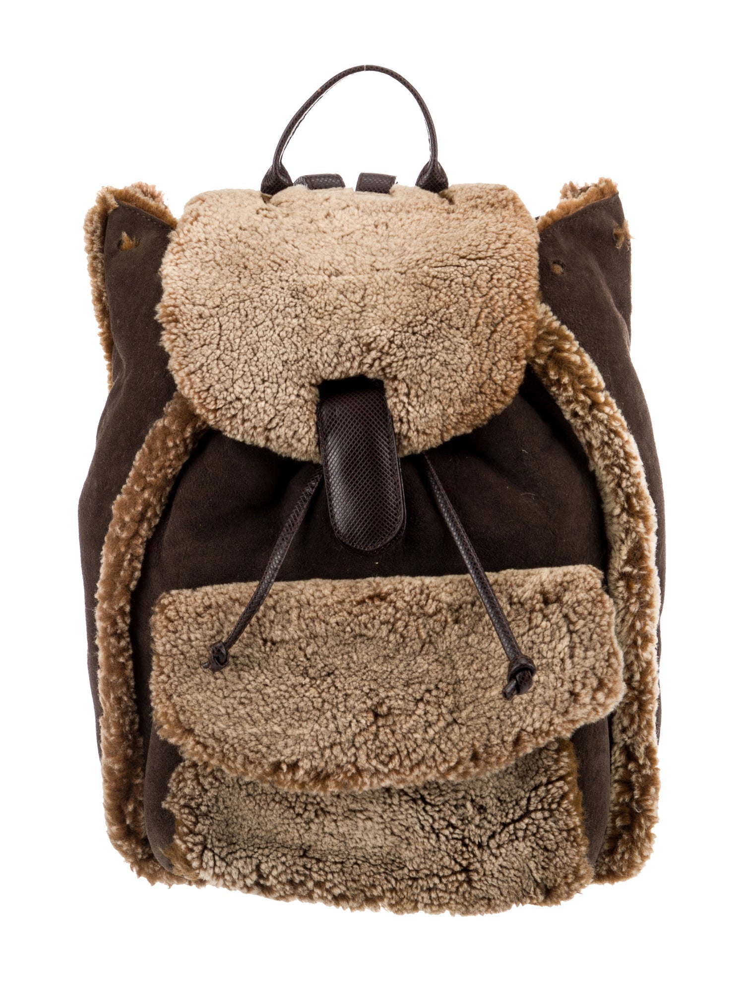 Bottega Veneta Suede Backpack Vintage