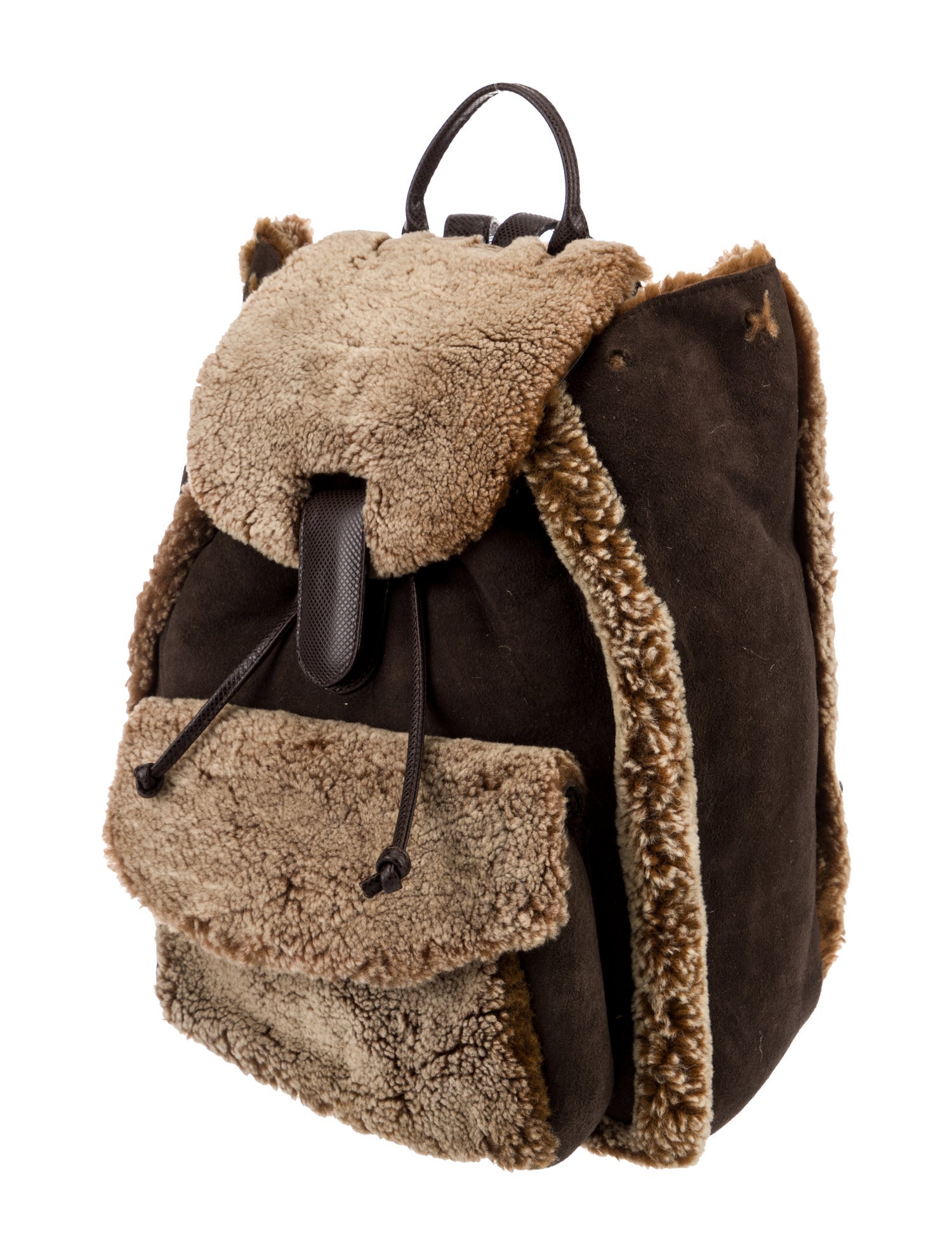 Bottega Veneta Suede Backpack Vintage