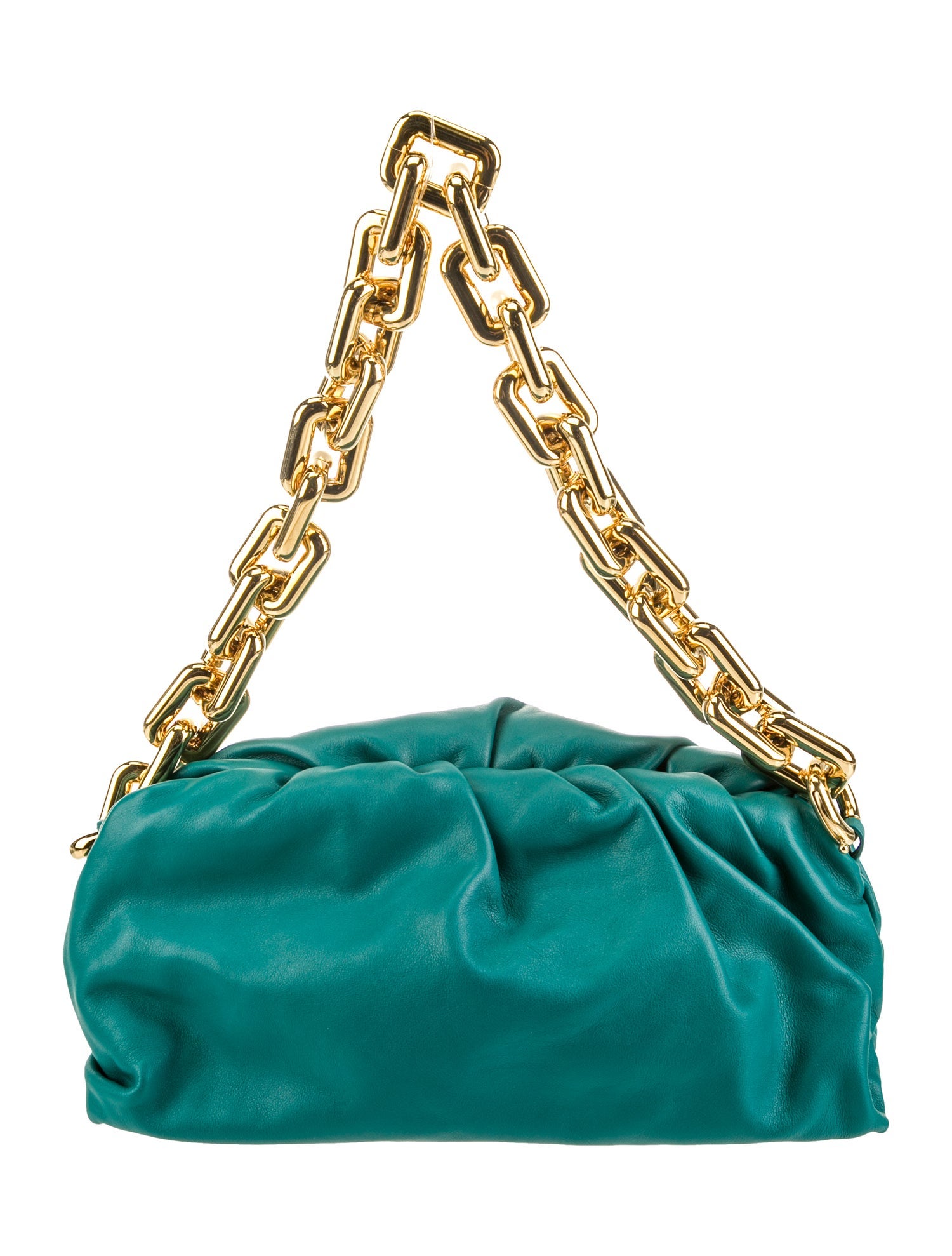 Bottega Veneta Leather Chain Pouch