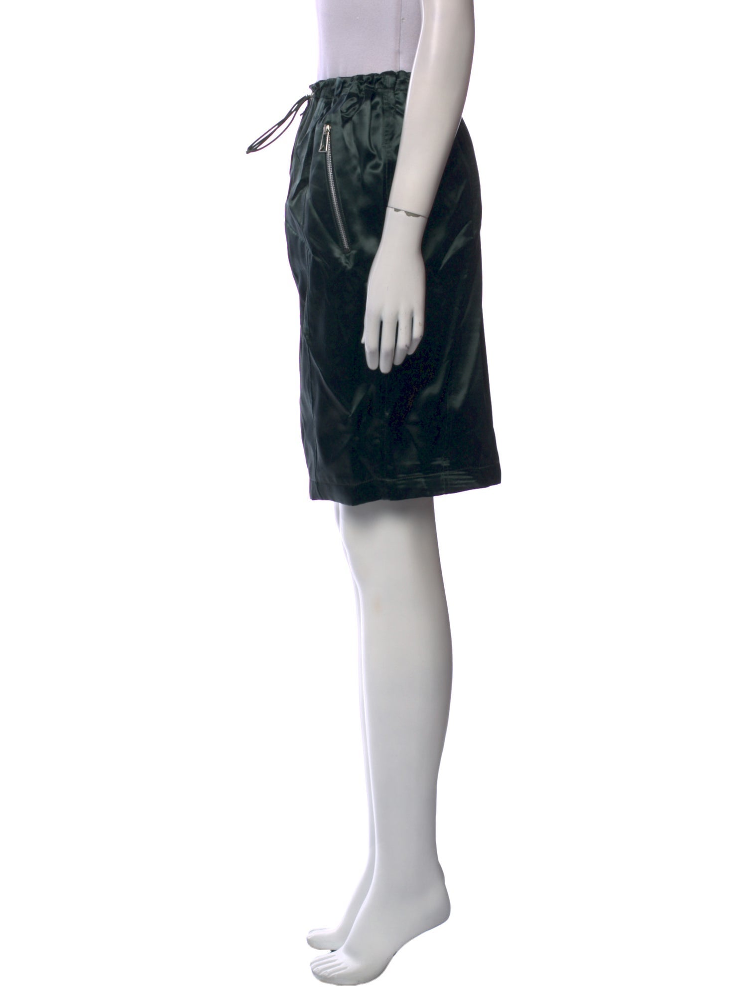 Bottega Veneta Leather Knee-Length Skirt