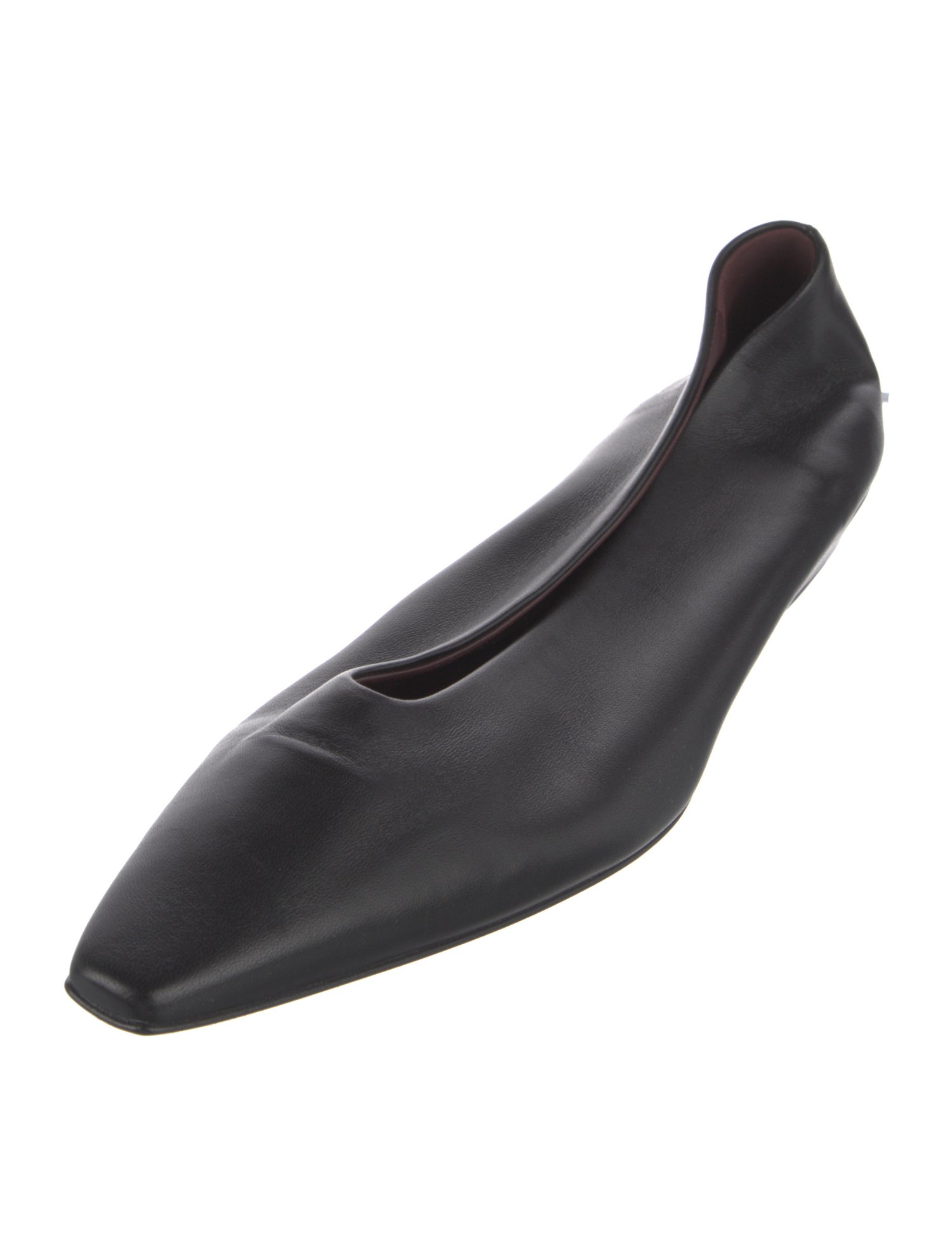 Bottega Veneta Leather Ballet Flats