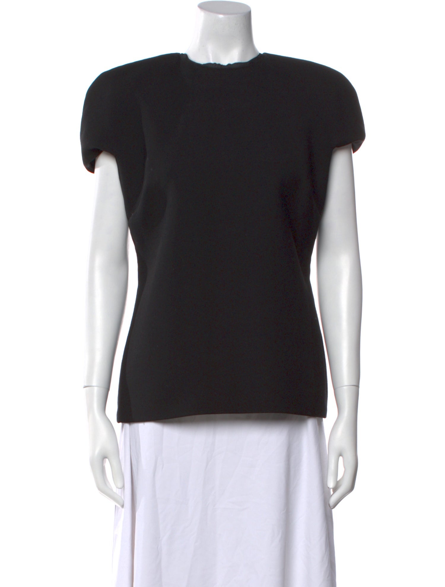 Bottega Veneta Virgin Wool Crew Neck Top