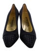 Bottega Veneta Intrecciato Weave Canvas Pumps