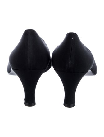 Bottega Veneta Intrecciato Weave Canvas Pumps