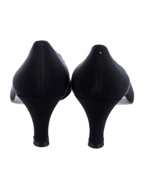 Bottega Veneta Intrecciato Weave Canvas Pumps