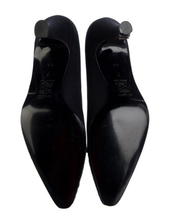 Bottega Veneta Intrecciato Weave Canvas Pumps