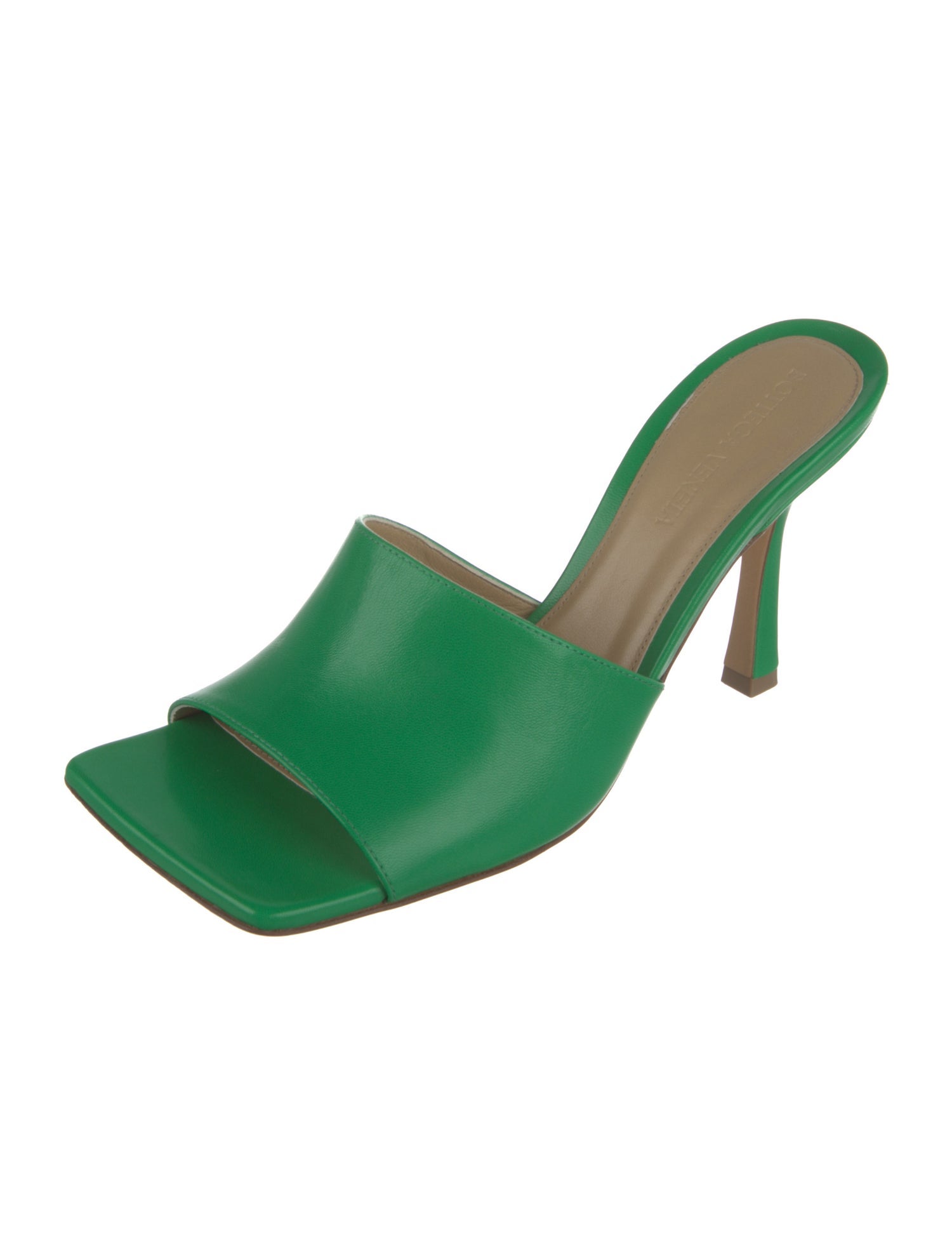 Bottega Veneta Leather Slides