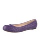 Bottega Veneta Intrecciato Weave Leather Ballet Flats