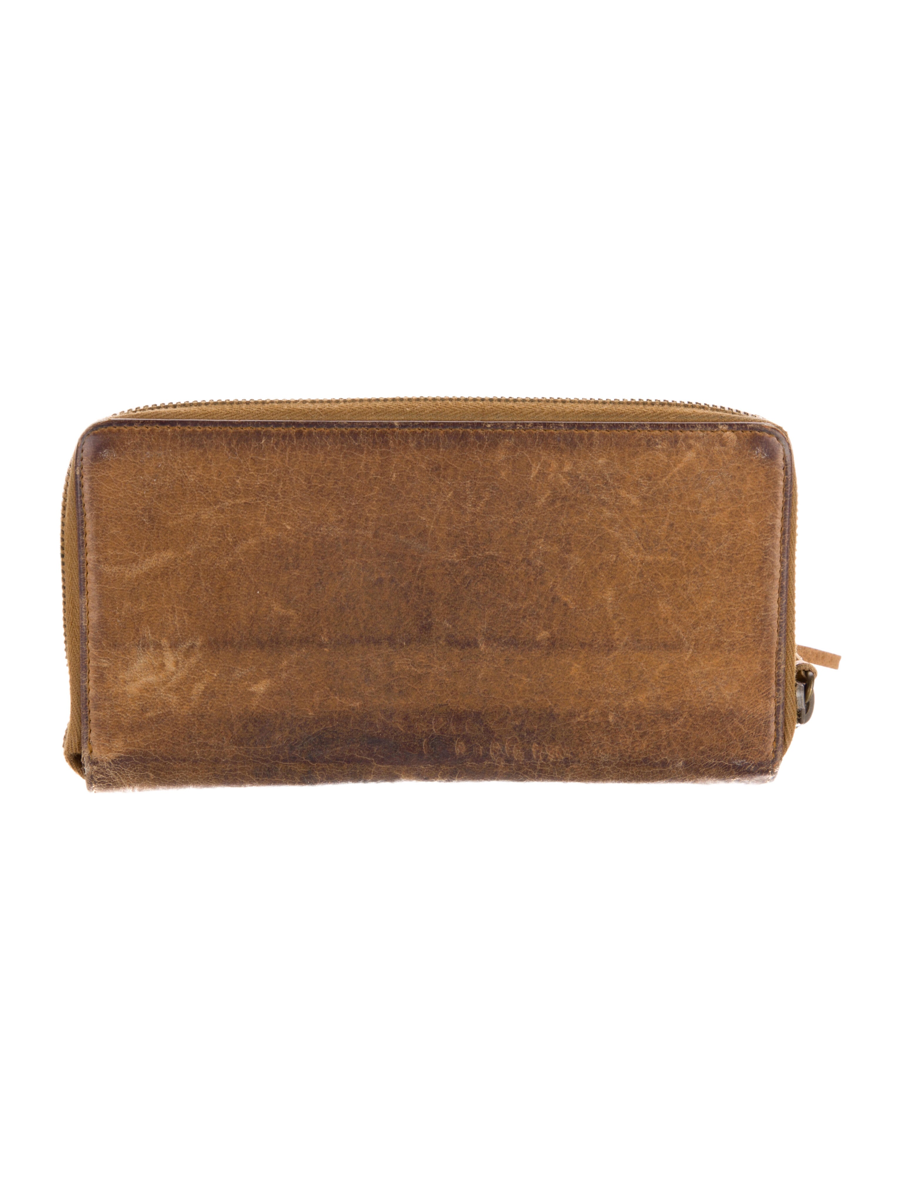 Balenciaga Vintage Leather Continental Wallet