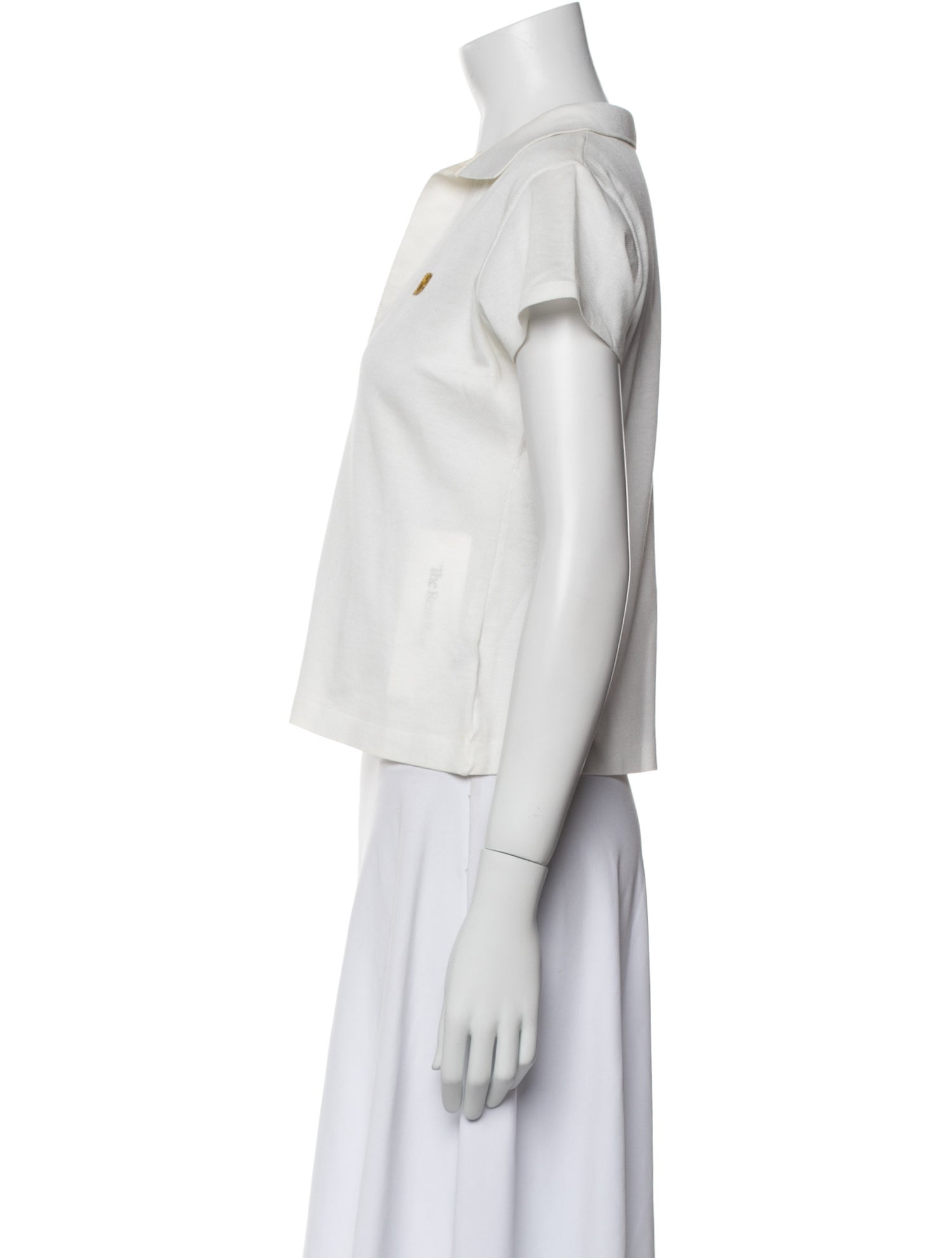 Bottega Veneta V-Neck Short Sleeve Polo