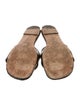 Bottega Veneta Quilted Pattern Leather Slides