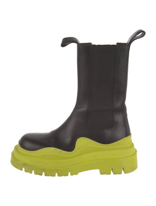 Bottega Veneta Leather Rain Boots