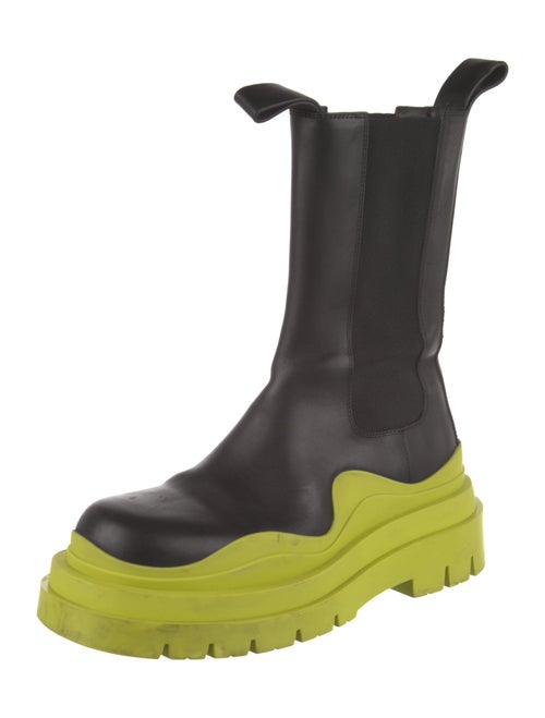 Bottega Veneta Leather Rain Boots