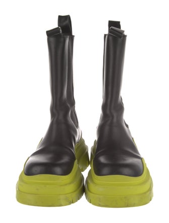 Bottega Veneta Leather Rain Boots