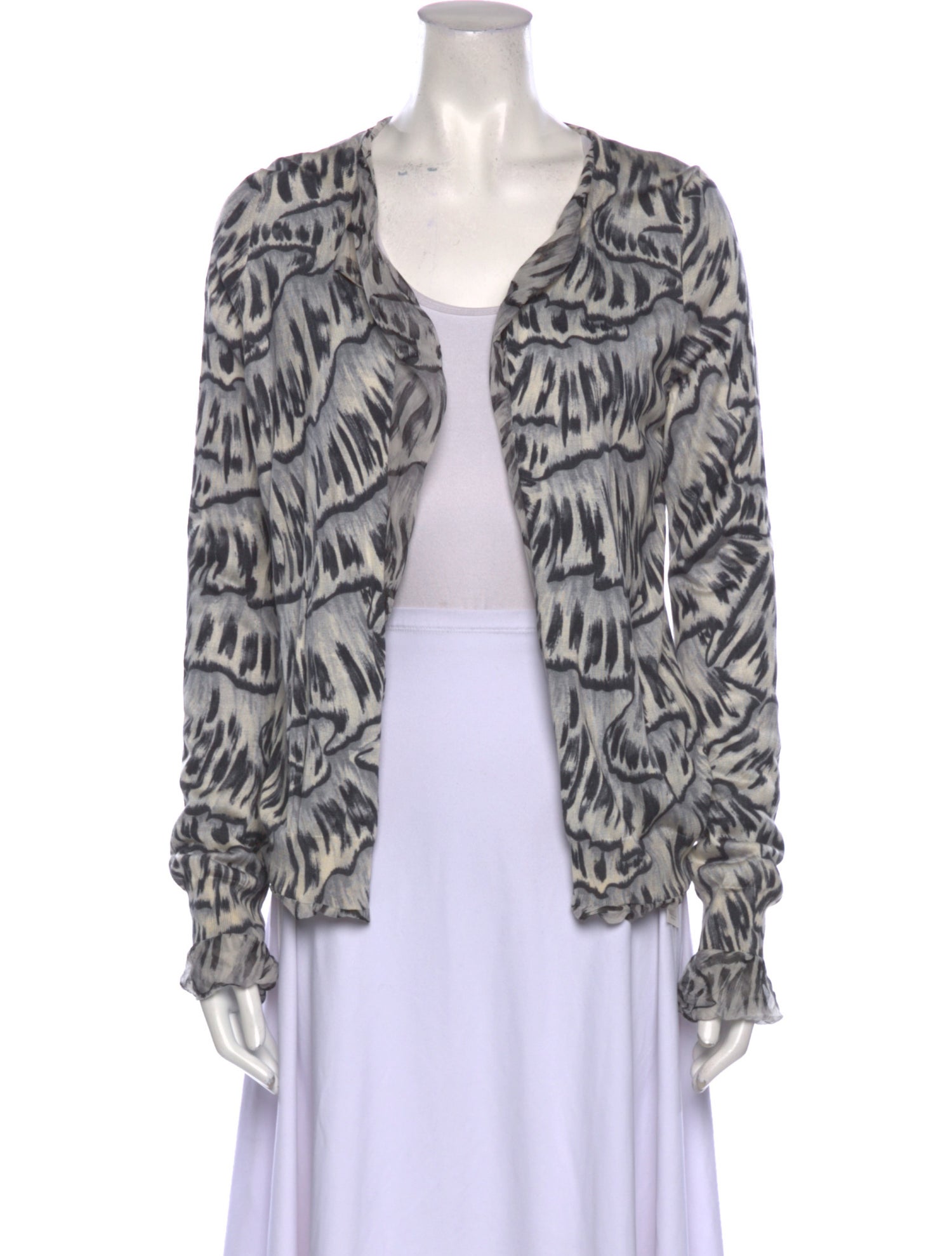 Bottega Veneta Silk Printed Sweater